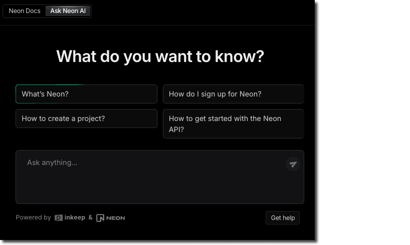 Perlexity mode for docs