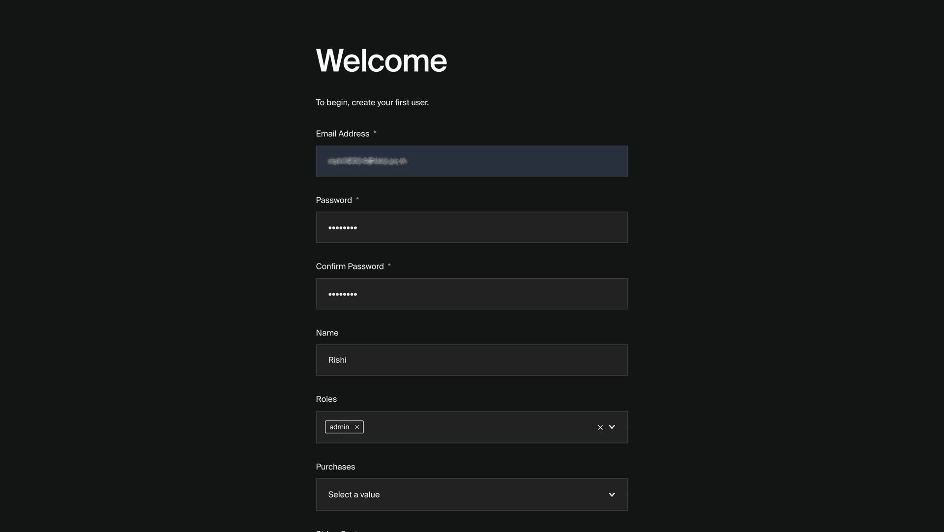 Sign-in page